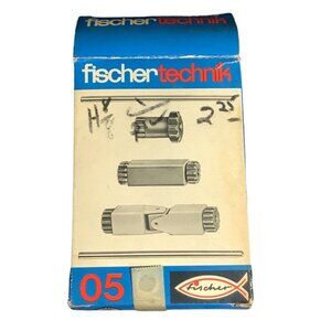 Vintage Fischertechnik 05 Motor Parts Kit For Building Models Germany 1960's